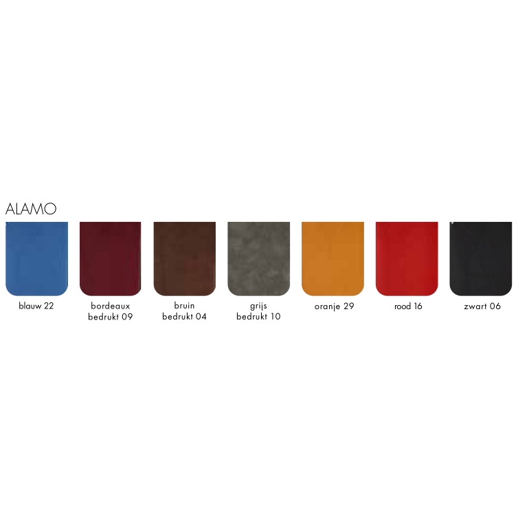 Stofkleuren VA serie Alamo
