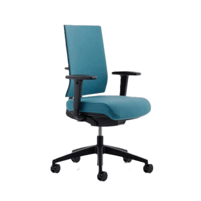 bureaustoel KO 1826 lichtblauw