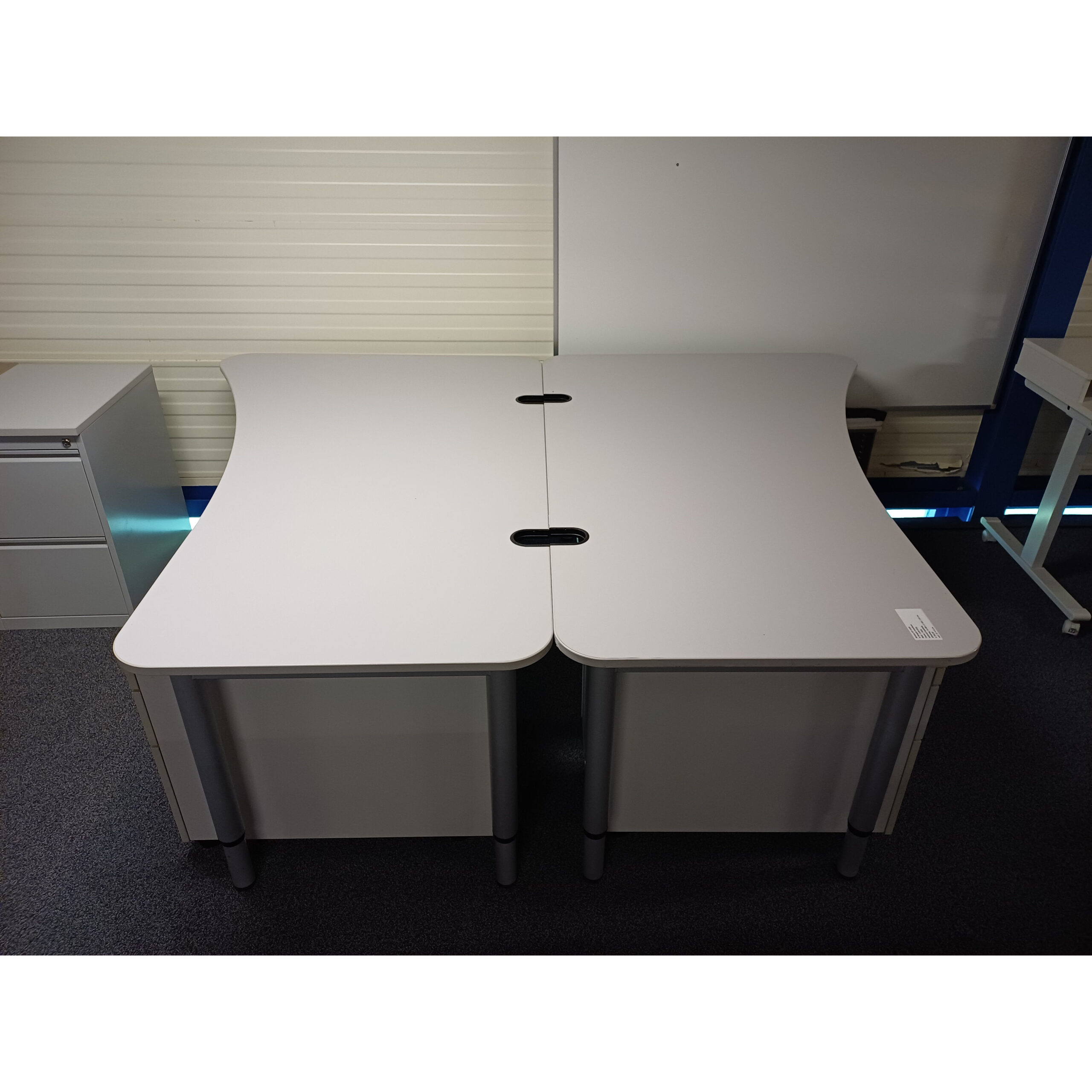 Bureau set 4595 - B180xD168/232 cm. - Afbeelding 2