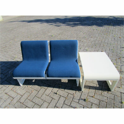 2 zits bank + tafel artifort