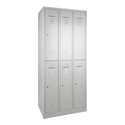 lockerkast 6 deurs pr k014