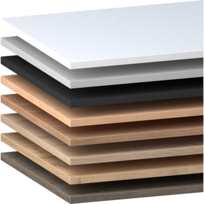 Topblad voor een ladeblok