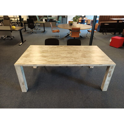 vergadertafel hout 5273