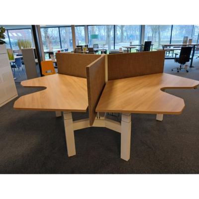 zit sta werkplek showroom aanbieding pro wing