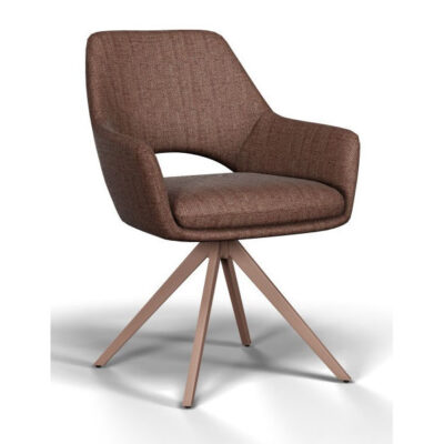 vergaderstoel mto 03 frame bruin